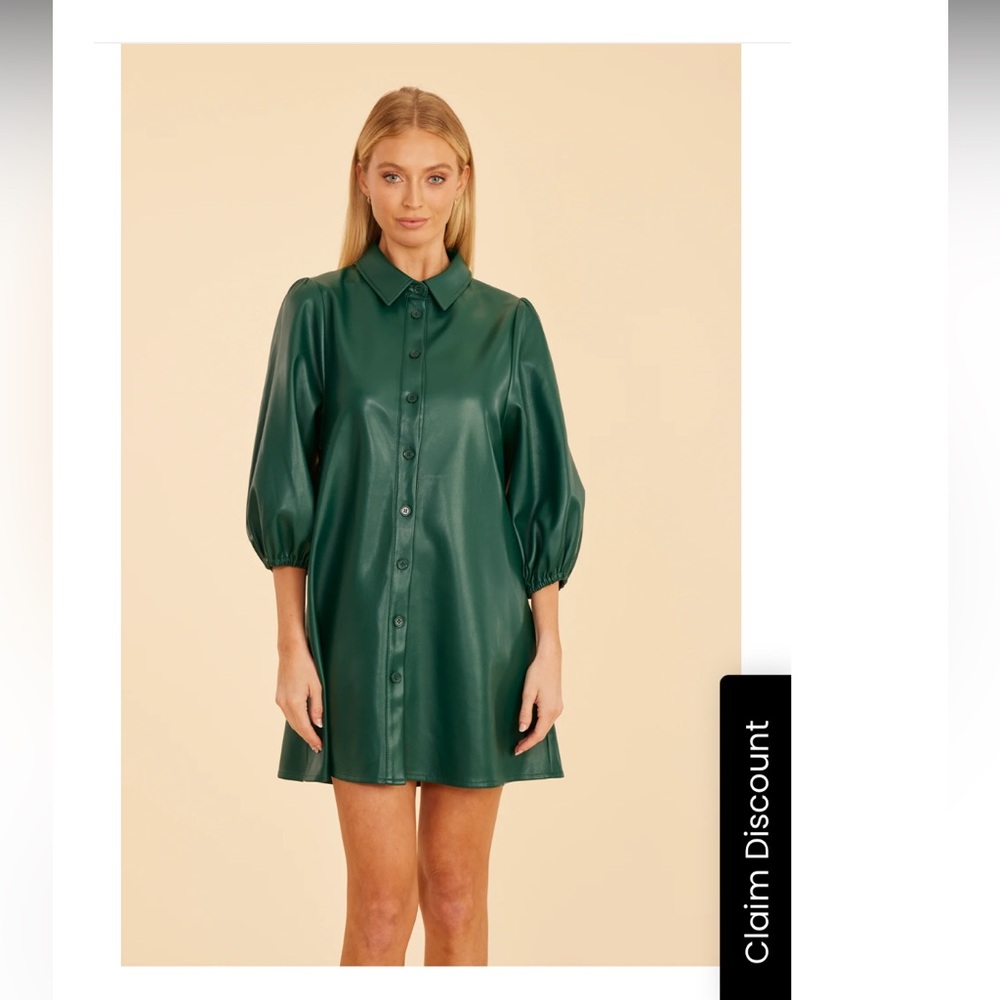 Elegant Green Women's Dress